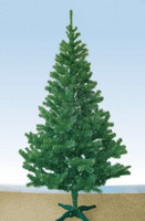 Vánoční strom z umělého jehličí zelený 2,5m