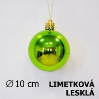 Vnon koule limetkov 10cm