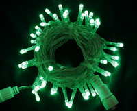 Vánoční LED girlanda prodlužovací 230V - zelená