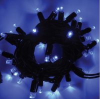 Girlanda LED PROFI 5m/40 LED modrých, prodloužitelná