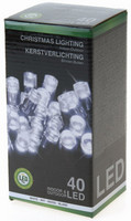 Vnon LED girlanda 40 LED - 24V - studen bl