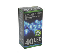 Vánoční LED girlanda 40 LED - 24V - modrá