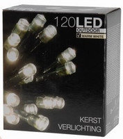 Vánoční LED girlanda 120 LED - 24V - teple bílá