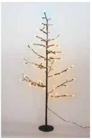Strom svítící zasněžený (19 větví), teplá bílá
