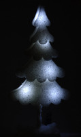 3D Vánoční svíticí stromek pěnový - 37cm