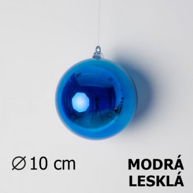 Vnon koule modr 10cm