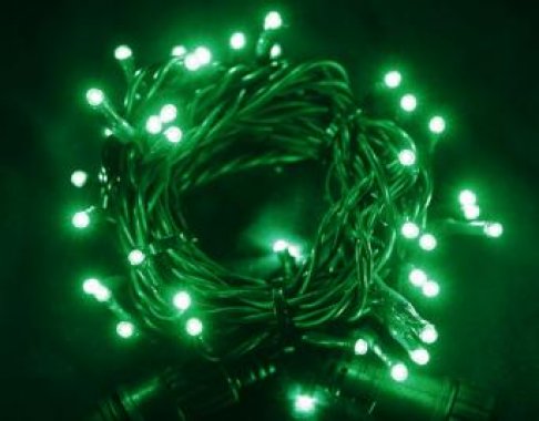PROFI LED GIRLANDA 24V - 5m/40LED - zelená