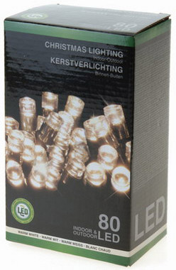 Vnon LED girlanda 80 LED - 24V - tepl bl